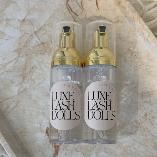Lash Extension Foaming Cleanser - Luxe Lash Dolls